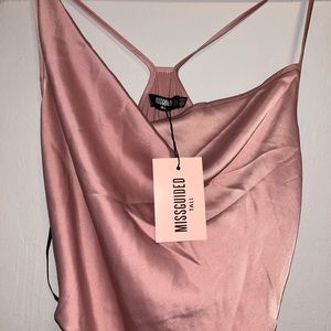 Missguided Satin Dress